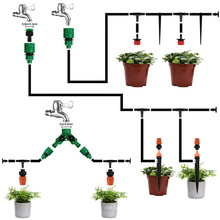 Micro Irrigation System Kit Watering Automatic Garden Plant Greenhouse Water